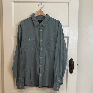Lucky Brand | Casual Blue Button-Up Shirt